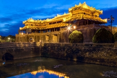 Imperial Royal Palace of Nguyen dynasty in Hue, Vietnam